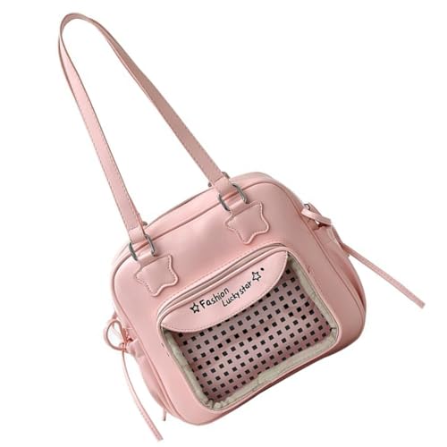 JAMNGHB Itabag Schultertasche Mode Handtasche Satchel Geldbörse Anime Display Tasche für Cosplay Party Shopping Schleifen Itabag Toted Bag, rose von JAMNGHB