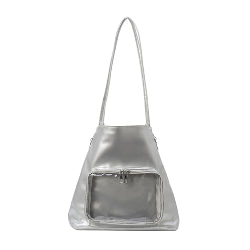JAMNGHB Itabag Schultertasche Mode Handtasche Satchel Geldbörse Anime Display Tasche für Schule Cosplay Party Itabag Toted Bag Rucksack, silber JAMNGHB Itabag Schultertasche Mode Handtasche Satchel Geldbörse Anime Display Tasche für Schule Cosplay Party Itabag Toted Bag Rucksack, silber von JAMNGHB
