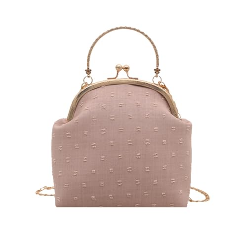 JAMNGHB Kompakte Umhängetasche, lässige Umhängetasche, leicht, Abendmode, Handtasche mit geräumigem Innenraum für unverzichtbare moderne Geldbörse, B, One Size von JAMNGHB