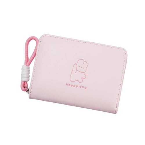 JAMNGHB Lovely Cats Wallet Large Capacity Short Purse Card Case PU Leather Coin Small with Card Holder for Daily Large Capacity Change Pu Leather Small Cats Short, C, Mass Beauty von JAMNGHB