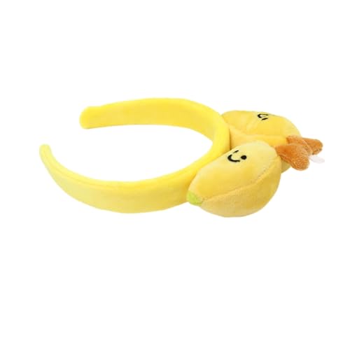 JAMNGHB Musikalische Bananen-Stirnbänder, Verspieltheit, einzigartiger Haarreif, kreative Bananen-Kopfbedeckung, geeignet für Kinder und Jugendliche JAMNGHB Musikalische Bananen-Stirnbänder, Verspieltheit, einzigartiger Haarreif, kreative Bananen-Kopfbedeckung, geeignet für Kinder und Jugendliche von JAMNGHB