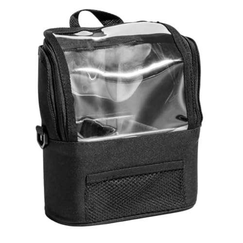 Make-up-Pinsel-Organizer, Reisen, professionelle Make-up-Pinsel-Tasche, Stand-up-Kosmetiktasche, Künstler-Aufbewahrungstasche mit Deckeln, Größe M: von JAMNGHB