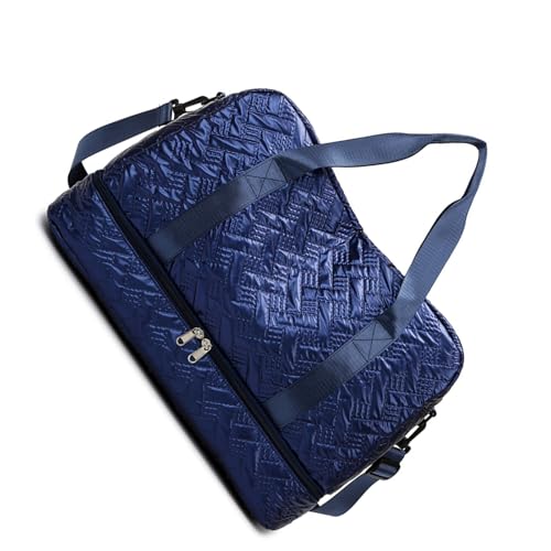 Turnbeutel Große Kapazität Reisegepäck Fitness mit Schuhfach Übernachtung Weekender für Frauen Fitness Reisegepäck Multifunktional Sport Gym Training, blau, Mass Beauty von JAMNGHB