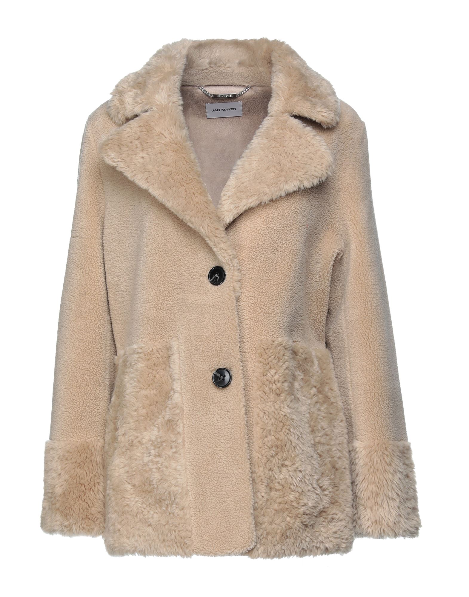 JAN MAYEN Shearling- & Kunstfell Damen Beige von JAN MAYEN