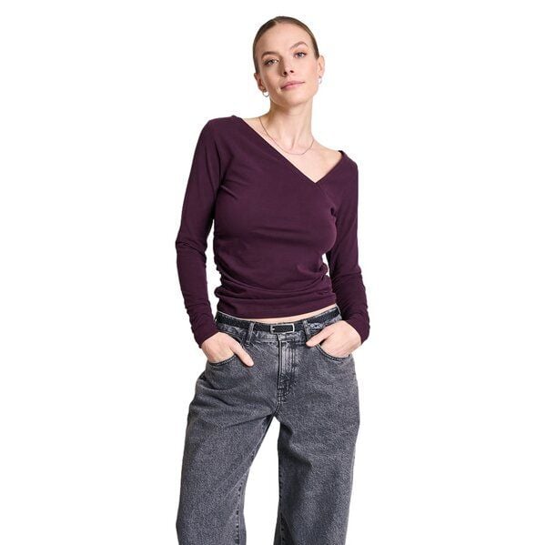 JAN 'N JUNE Asymmetrisches Longsleeve CASMA cherry von JAN N JUNE