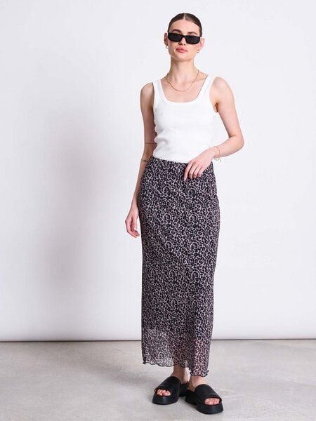 JAN N JUNE Damen Rock - Smuk Leo Print Skirt von JAN N JUNE