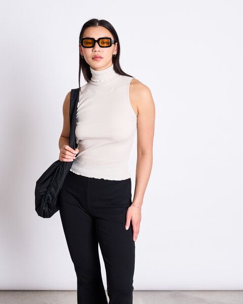 JAN N JUNE High Neck Rib Top HAV GOTS von JAN N JUNE