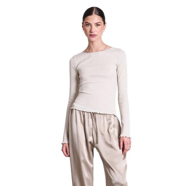 JAN 'N JUNE Minirib-Longsleeve AVERSA von JAN N JUNE