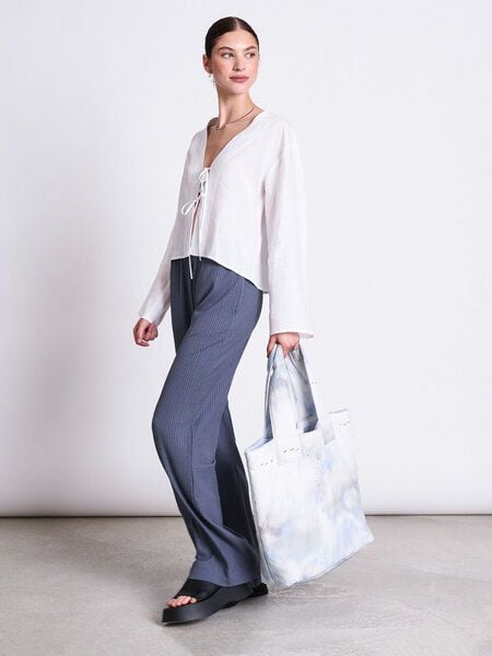 JAN N JUNE Rib Pants Smilla - Damen Hose aus Lyocell von JAN N JUNE