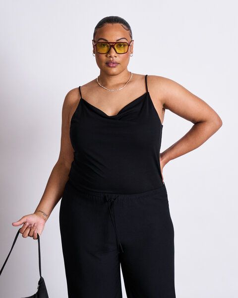 JAN N JUNE Slip Top HELEN black von JAN N JUNE