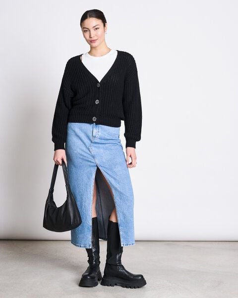 JAN N JUNE V-Ausschnitt Strickjacke LENA aus Baumwolle GOTS JAN N JUNE V-Ausschnitt Strickjacke LENA aus Baumwolle GOTS von JAN N JUNE