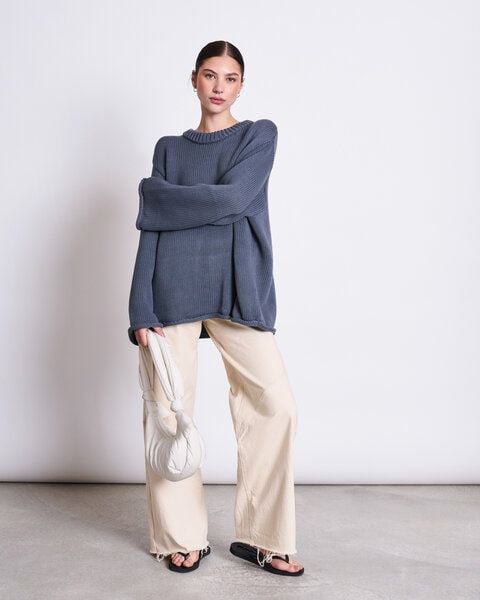 JAN N JUNE Strickpullover SONA aus Bio-Baumwolle GOTS von JAN N JUNE