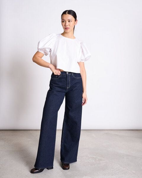 JAN 'N JUNE WIDE LEG LOWRISE JEANS TACNA GOTS von JAN N JUNE