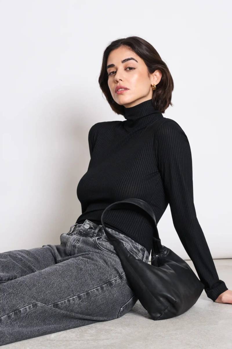 Pullover Mio Rib von JAN 'N JUNE