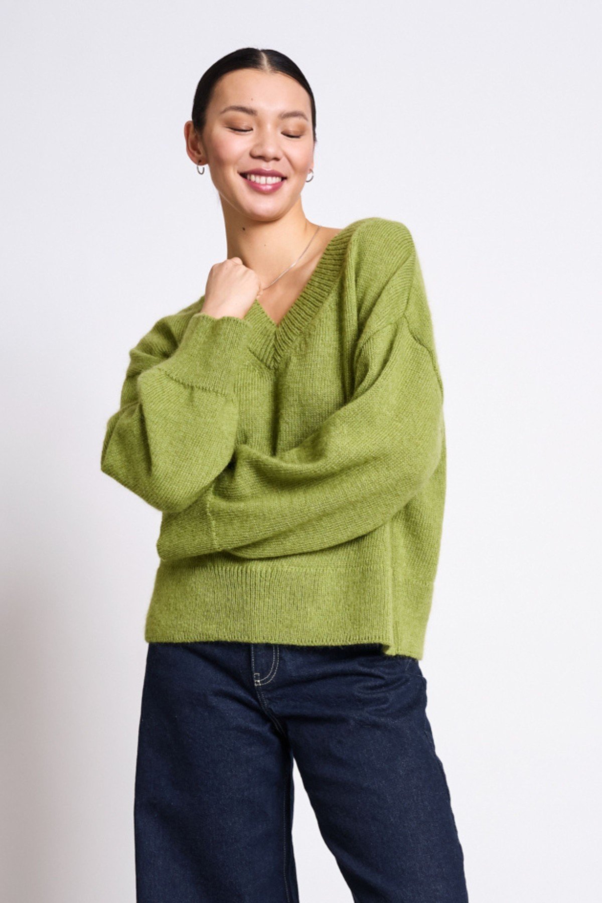 Pullover V-Neck Yica von JAN 'N JUNE