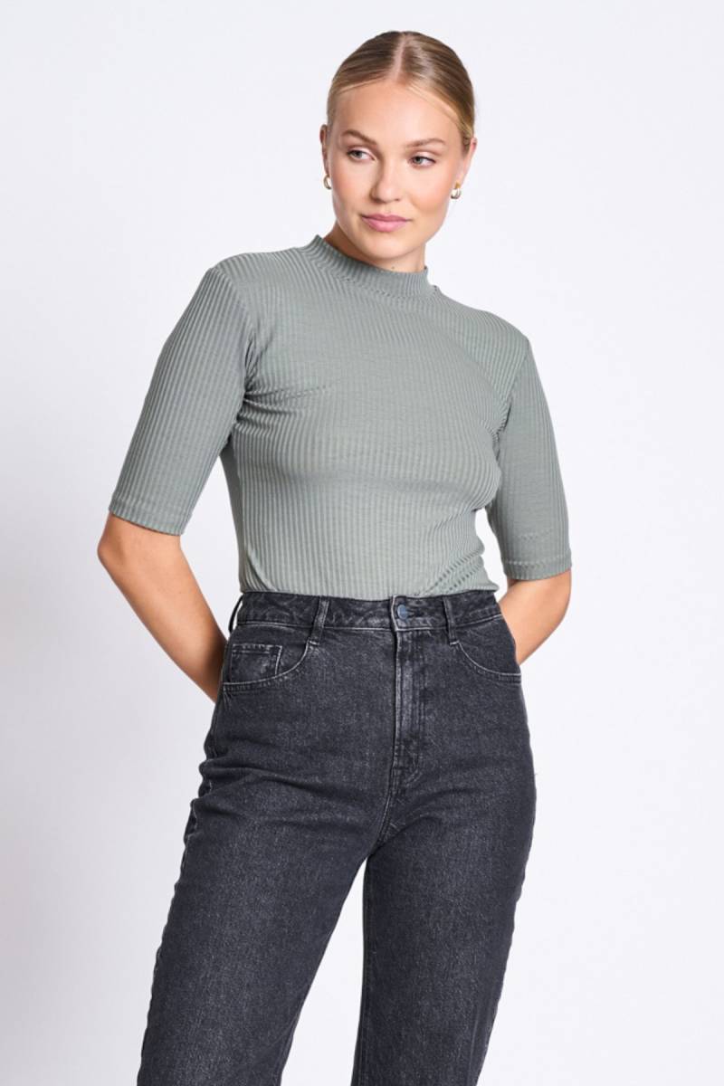 T-Shirt Nina Rib von JAN 'N JUNE