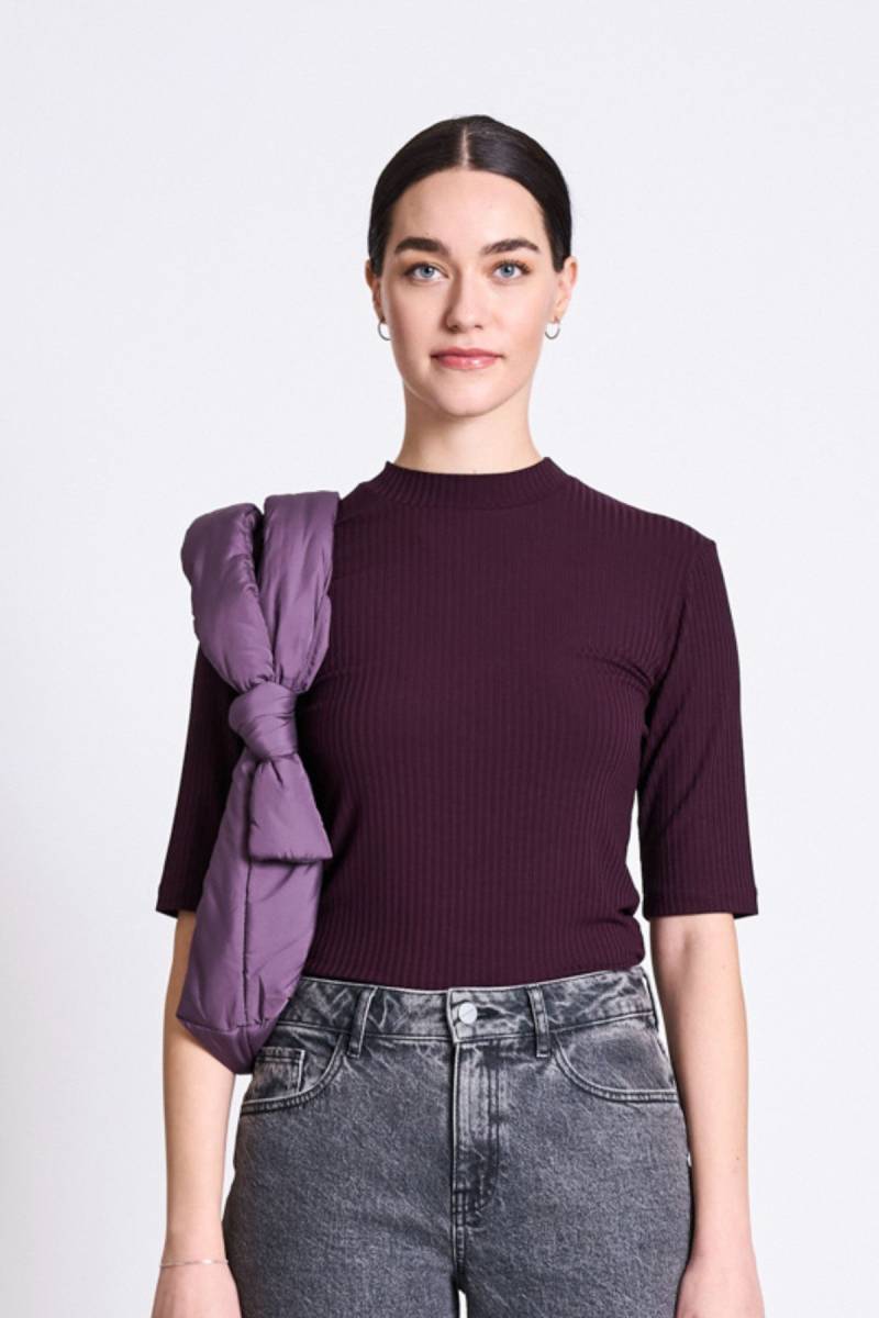 T-Shirt Nina Rib von JAN 'N JUNE