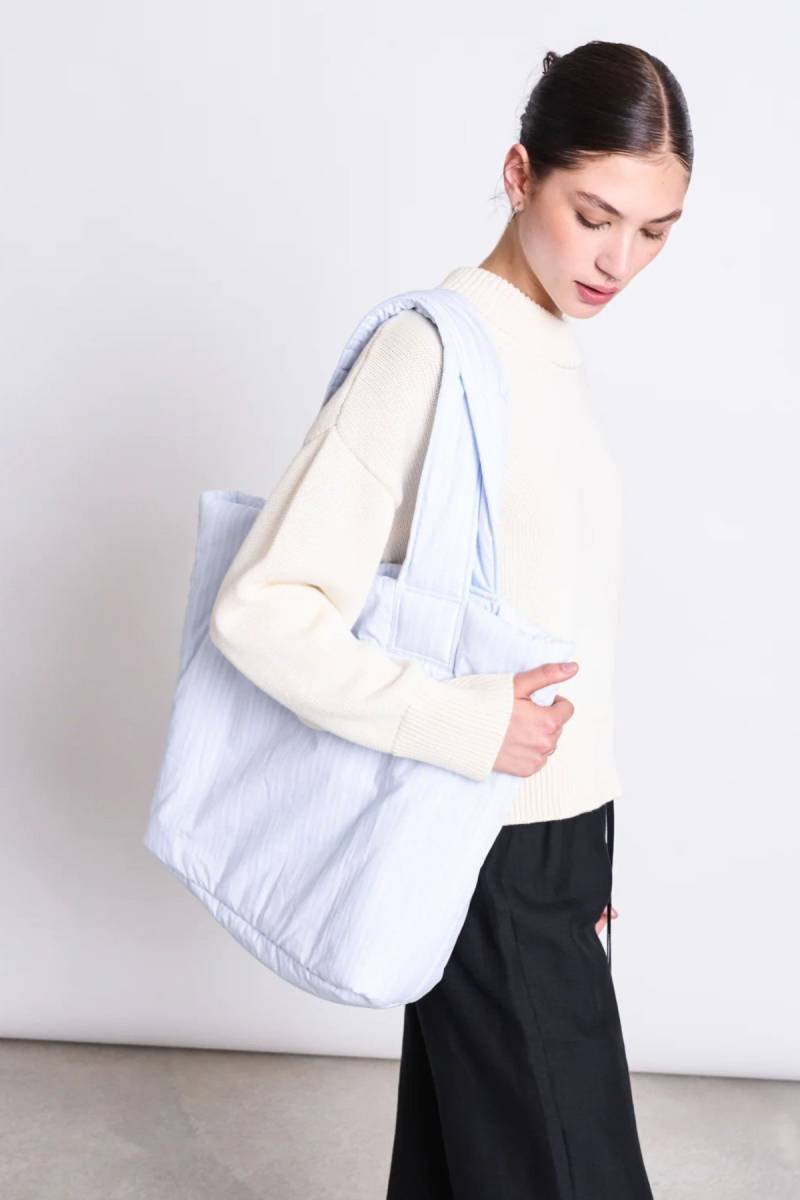 Tasche Smol Striped Blau von JAN 'N JUNE