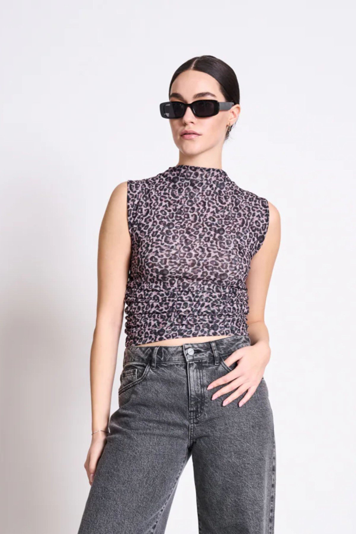 Top Laguna Leo Print von JAN 'N JUNE