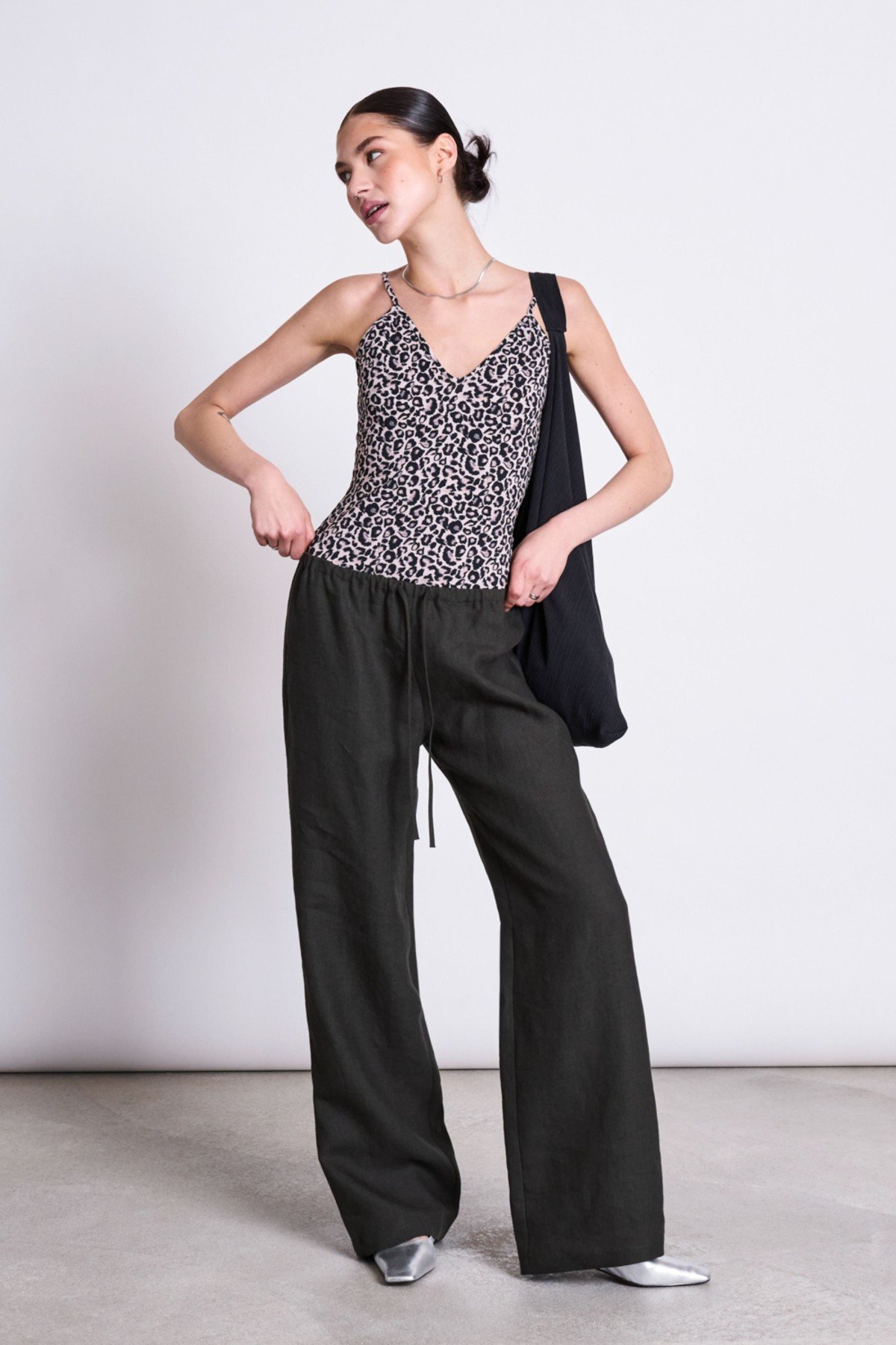 Top Matilda Leo Print von JAN 'N JUNE