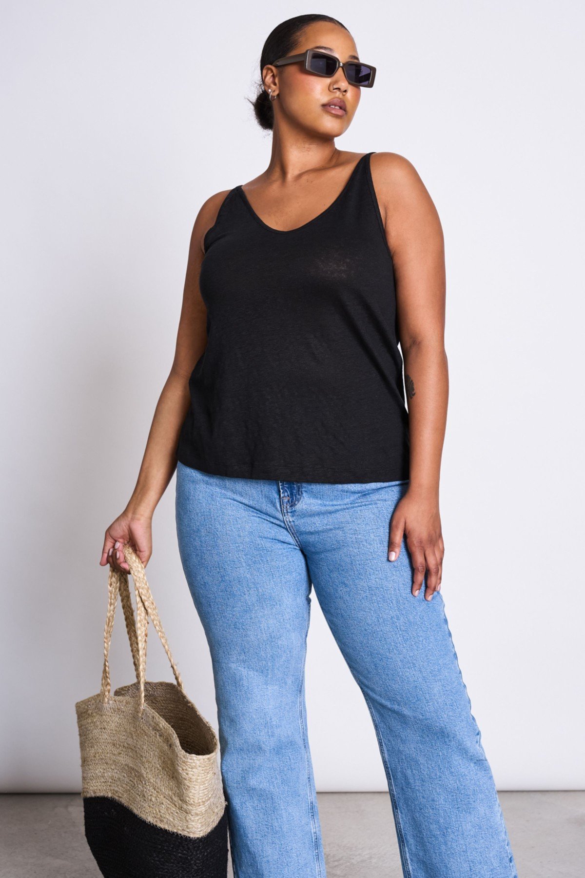 Top Triangle Leinen von JAN 'N JUNE