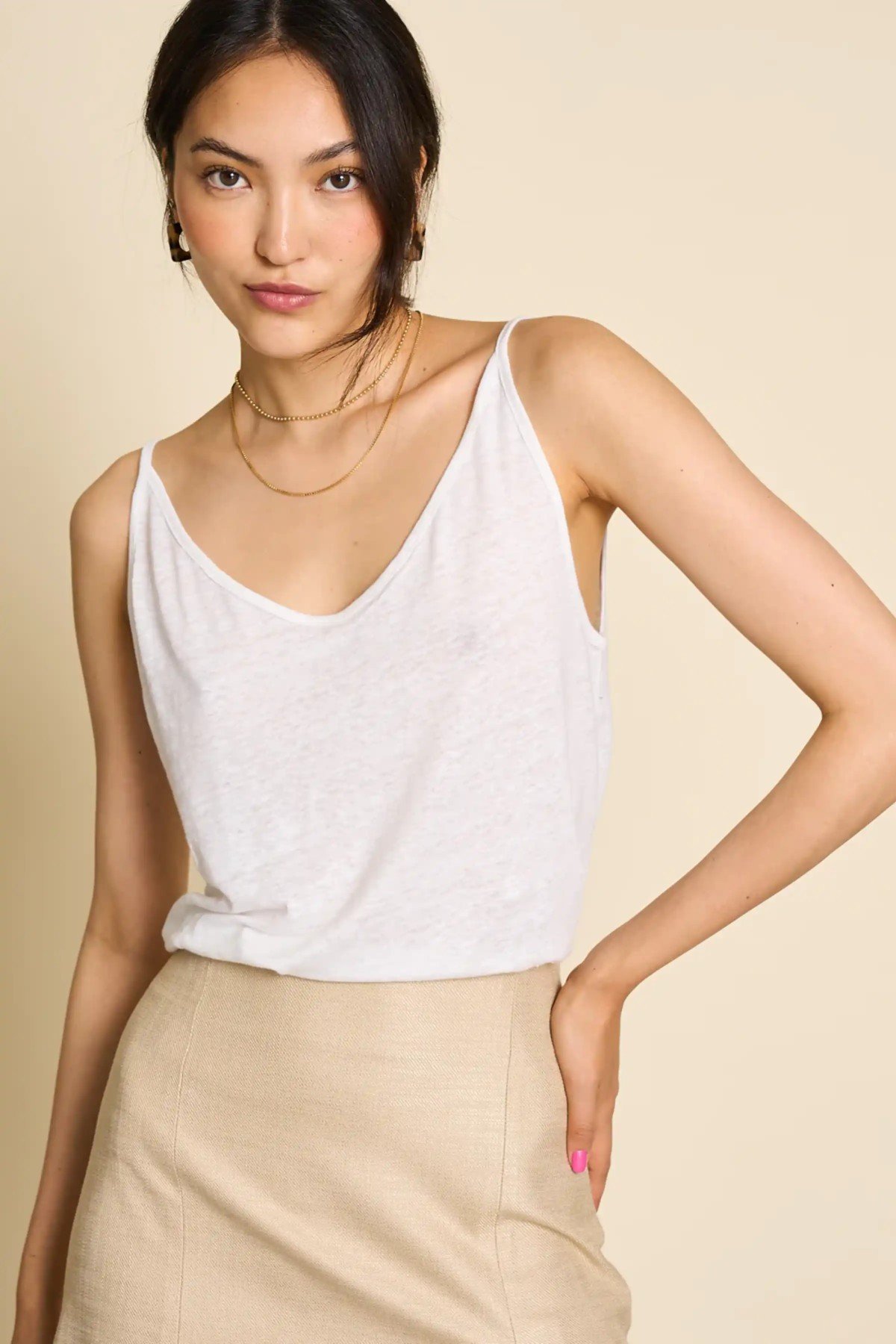 Top Triangle Leinen von JAN 'N JUNE