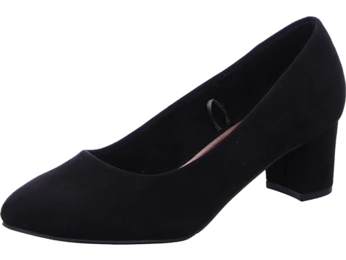 JANE KLAIN 223-921 Damen Schuhe Klassische Komfort Pumps Schwarz (eu_Footwear_Size_System, Adult, Numeric, medium, Numeric_38) von JANE KLAIN