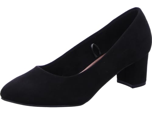 JANE KLAIN 223-921 Damen Schuhe Klassische Komfort Pumps Schwarz (eu_Footwear_Size_System, Adult, Numeric, medium, Numeric_42) von JANE KLAIN