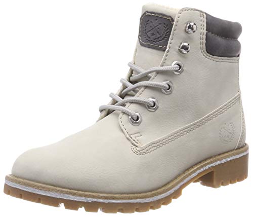 JANE KLAIN Damen 252 246 Combat Boots, Beige (Ice 184), 40 EU von JANE KLAIN