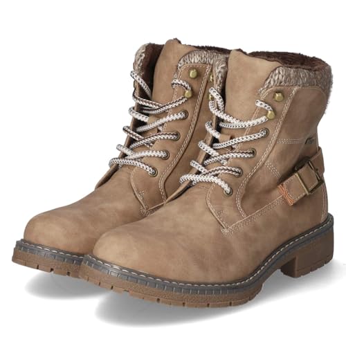 JANE KLAIN 252921000/436 Schnürstiefel Synthetik Damen in braun - Gr. 38 von JANE KLAIN