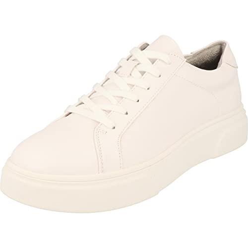 JANE KLAIN Damen Schuhe Halbschuhe Schnürer Plateau Sneaker 236-996 White (Numeric_38) von JANE KLAIN