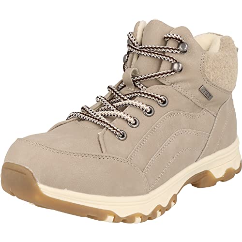 JANE KLAIN Damen Schuhe Tex Trekking Offroad Schnürer 252-801 gefüttert (Grey, eu_Footwear_Size_System, Adult, Women, Numeric, medium, Numeric_37) von JANE KLAIN