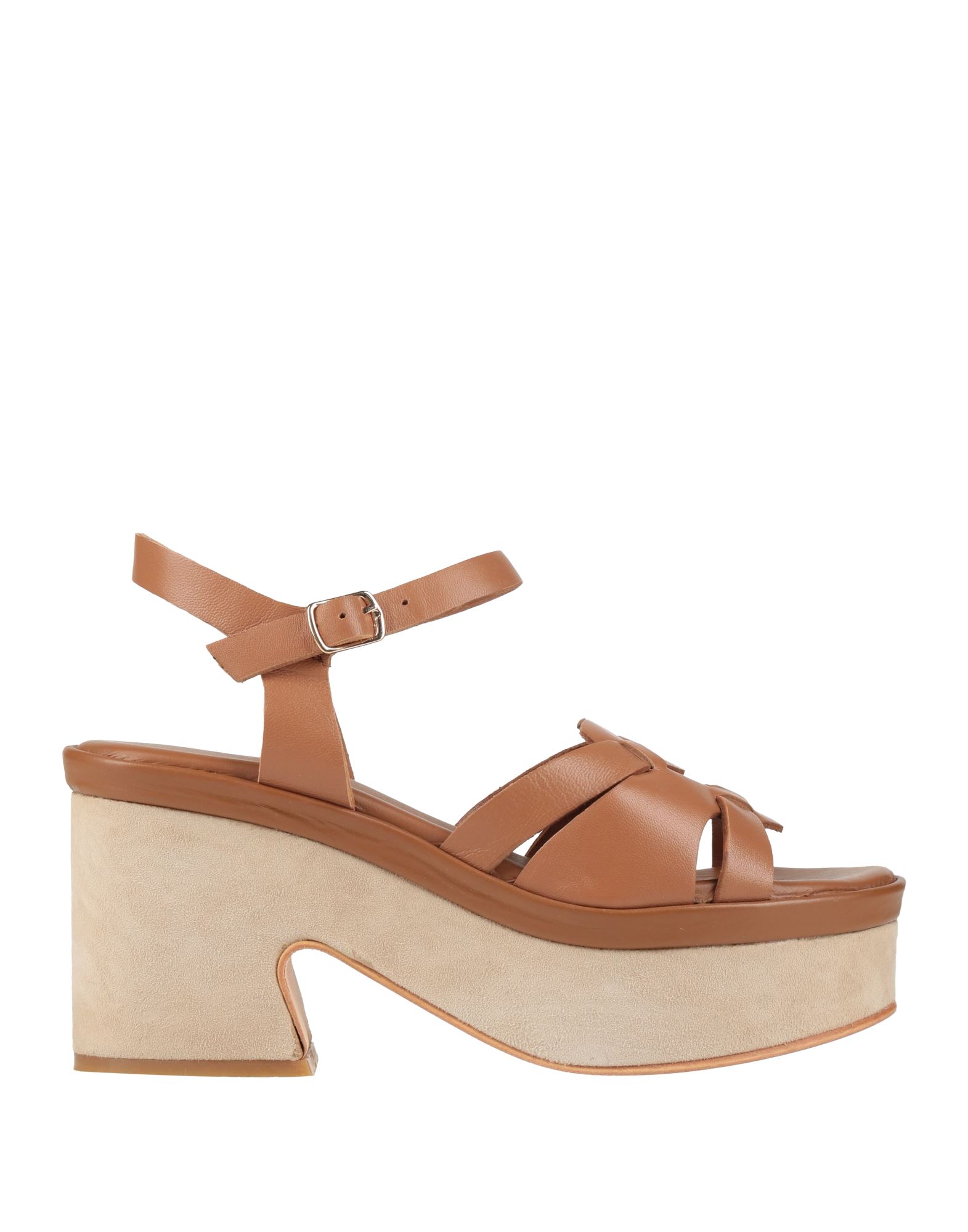 JANET & JANET Sandale Damen Lederfarben von JANET & JANET