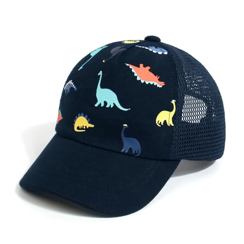 JANGANNSA Children's Baseball Cap Dinosaur Horn Summer UV Children's Hat for Boys Girls 0-12 Months von JANGANNSA