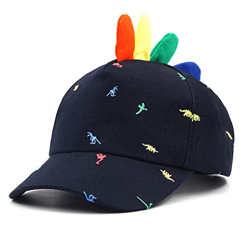 JANGANNSA Kinder Baseball Cap Dinosaurier Horn Mütze Sommer UV kindermütze für Junge Mädchen 2-8 Jahre von JANGANNSA