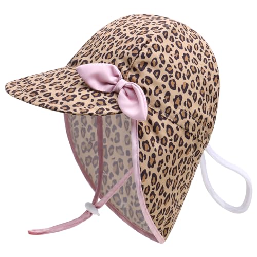 JANGANNSA UPF 50+ Baby Sun Hat with Ear and Neck Protection Toddler Beach Hat for Boys & Girls Infant Summer Sun Hat Ideal for Summer Fun（2-5T） von JANGANNSA
