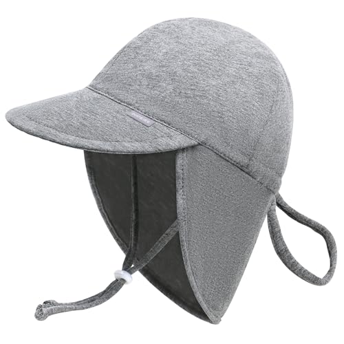 JANGANNSA UPF 50+ Baby Sun Hat with Ear and Neck Protection Toddler Beach Hat for Boys & Girls Infant Summer Sun Hat Ideal for Summer Fun（2-5T） von JANGANNSA