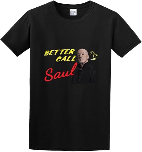 JANGJWEE HOUKAI Men's Better Call Saul Michael Mike Ehrmantraut Short Sleeve O Neck(XX-Large) von JANGJWEE