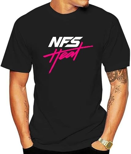 Need for Speed Heat Logo NFS Heat Street Racing Video Game T-Shirt Unisex T-Shirts & Hemden(X-Large) von JANGJWEE