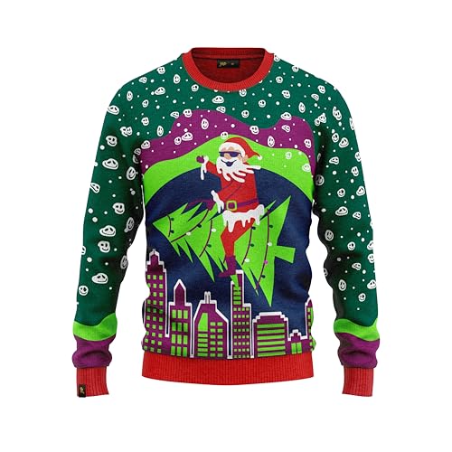 JAP Let it Grow - Lustiger Hässlicher Weihnachtspullover Für Damen und Herren Ugly Christmas Sweater - XL von JAP Christmas
