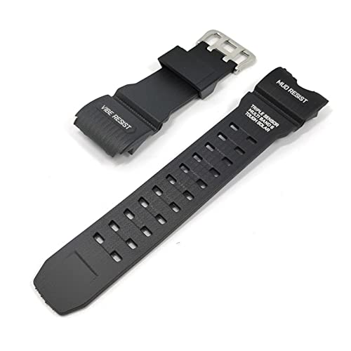 JASMKLX GWG-1000GB Fit for GWG-1000 GB wasserdichte Sport Silikongurt Watchband Ersatz Armband Uhrzubehör for Casio Fit for G-Schock von JASMKLX