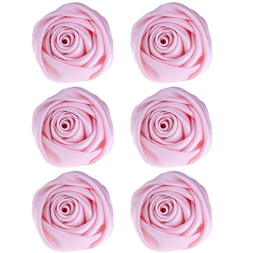 Damen Rose Blume Brosche, 6 Stücke Blume Haarspange Haarclip Blume Rosen Haarnadeln Haarschmuck für Mädchen Frauen Party Strand Hochzeit von JAWSEU