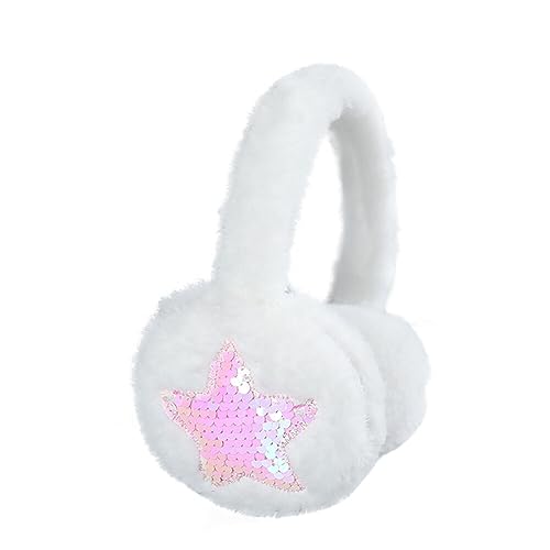 JAWSEU Damen Winter Ohrenschützer Ohrenwärmer Winter Plüsch Ohrenwärmer Warme Earmuffs Kältedicht Plüsch Ohrenwarmer Mädchen warm Ohrenschutz Weiche Ohrenwärmer Outdoor Ohrenmuscheln Plüsch Earmuffs von JAWSEU