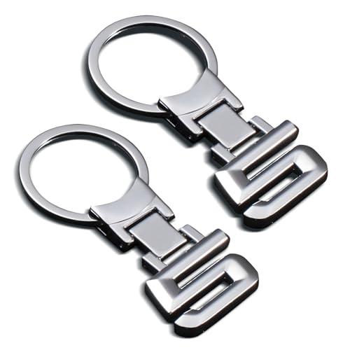 JAWSEU Digitaler Metall Autoschlüsselanhänger Schlüsselanhänger für B*M*W 5er Serie Schlüsselanhänger von JAWSEU