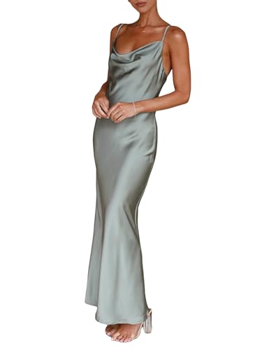 JAWSEU Frauen Kleid 2024 Frühling V-Ausschnitt Langer Bleistiftrock in Farbe von JAWSEU