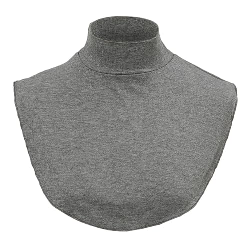 JAWSEU Women's Removable Fake Collar, Rollkragen aus Baumwolle Warm Blusenkragen Einsatz falscher Kragen künstliche Rollkragen Bluse für Damen halbe Bluse für Formelle Kleidung Blusen Pullover von JAWSEU