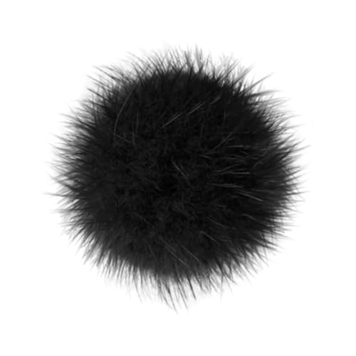 Vintage Feder Brosche, Flauschige Straußenfeder Brosche Feder Haarschmuck Feder Anstecknadeln Damen Vintage Feder Anstecknadel Kleidung Dekoration Frauen Brosche Deko Brooch Schmuck Zubehör von JAWSEU