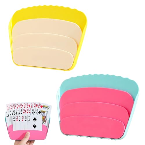 JAWUZ 2 Stück Spielkartenhalter Kartenhalter spielkarten halter kartenhalter kinder Zur Befreiung Ihrer Hände von JAWUZ
