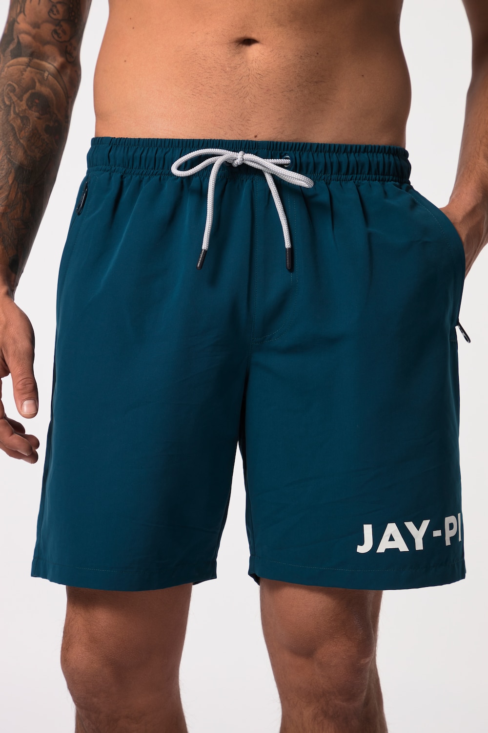 Große Größen JAY-PI Badeshorts, Herren, blau, Größe: 3XL, Polyester, JAY-PI von JAY-PI