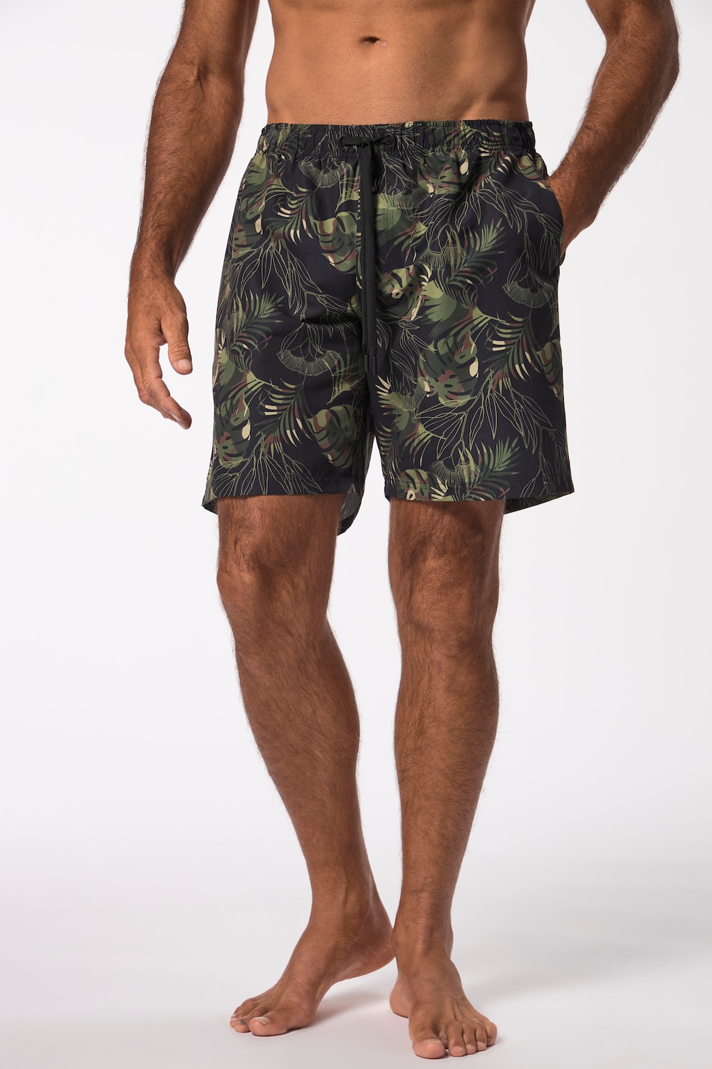 Große Größen JAY-PI Badeshorts, Herren, schwarz, Größe: 4XL, Polyester, JAY-PI von JAY-PI